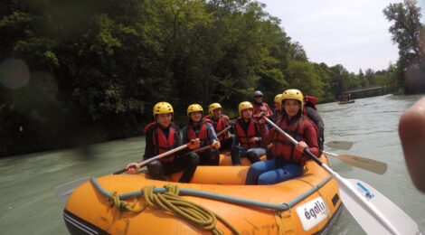Descente de l'arve en rafting 17 Juin 2023